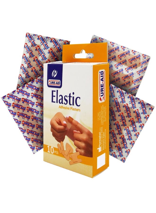 كيور إيد لاصق مرن 10 قطع - Image 1